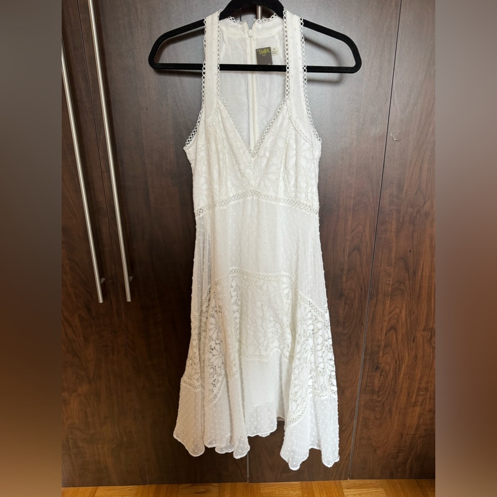 Taylor - white dress - size 10